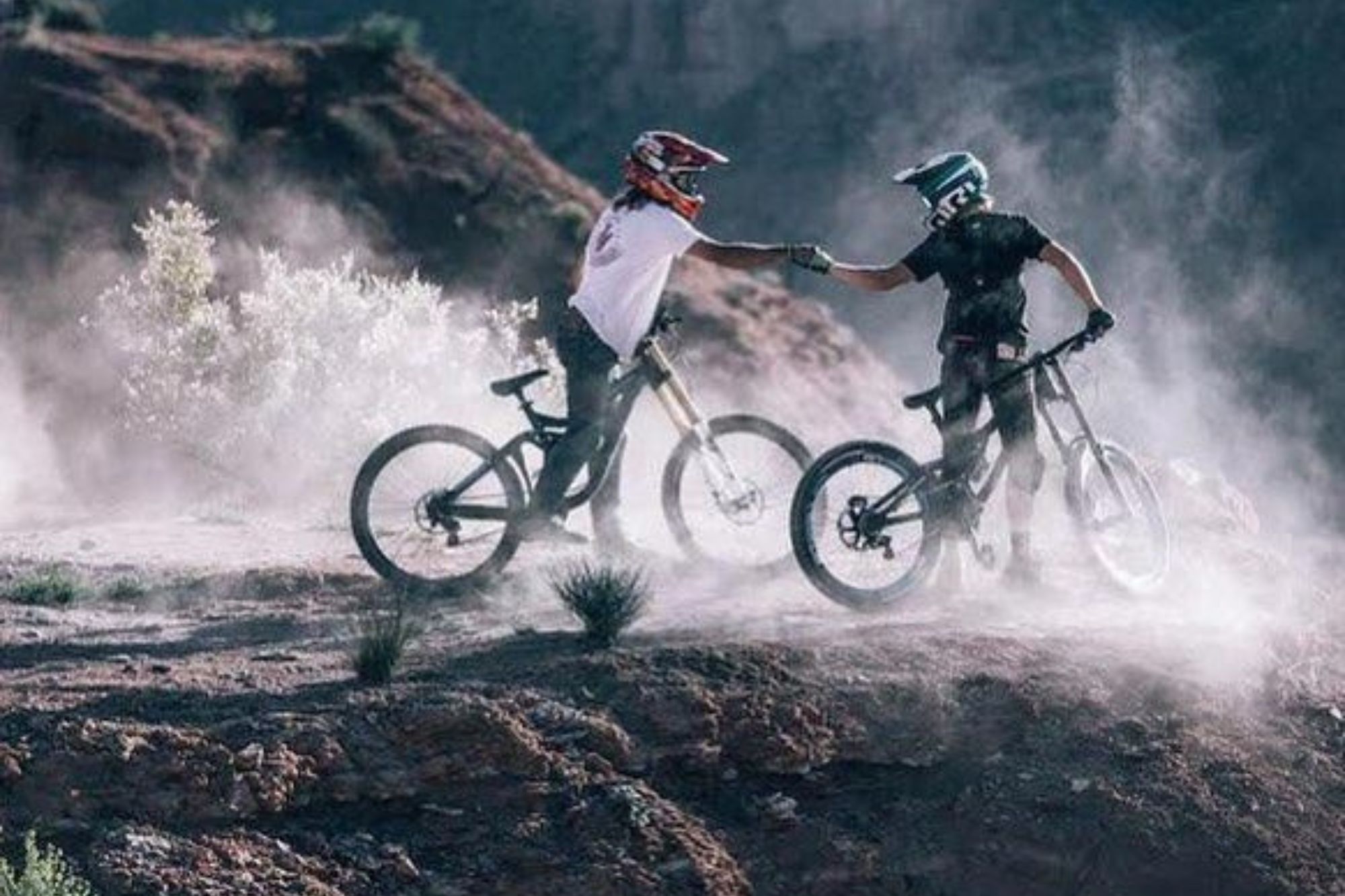 Mountain bike riders